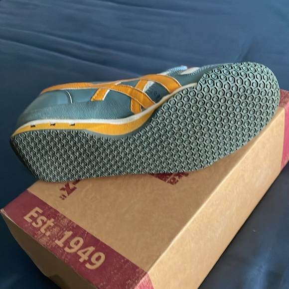 Asics Teal and Orange Athletic Shoes - Picture 3 of 3